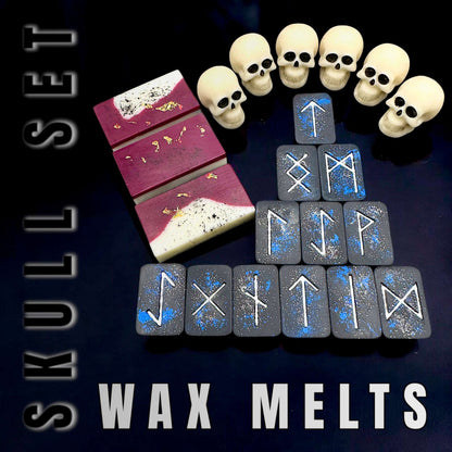 Skull Wax Melts Set