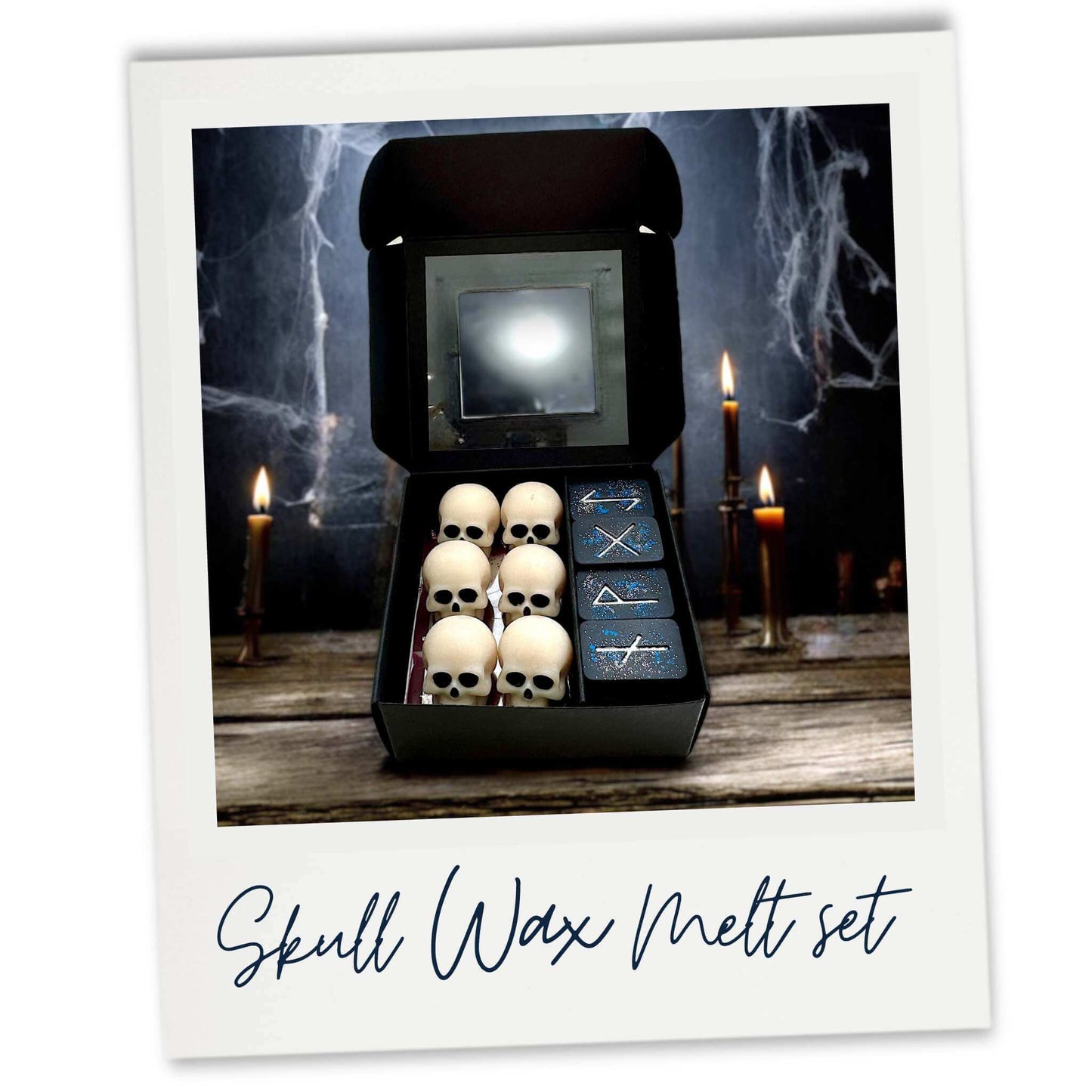 Skull wax melts boxed