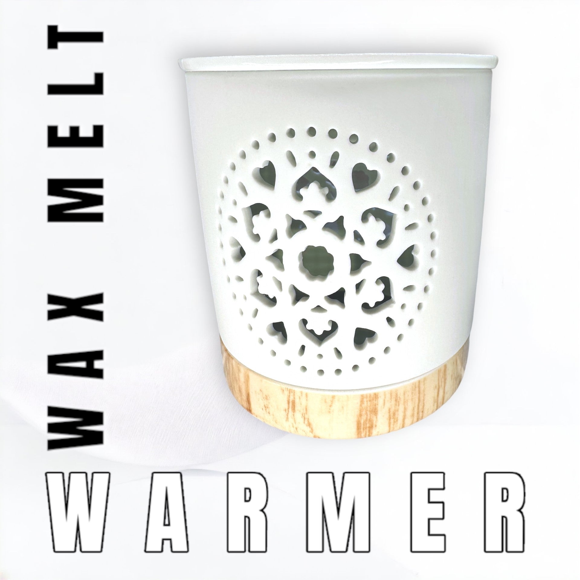 White Wax Melt Burner