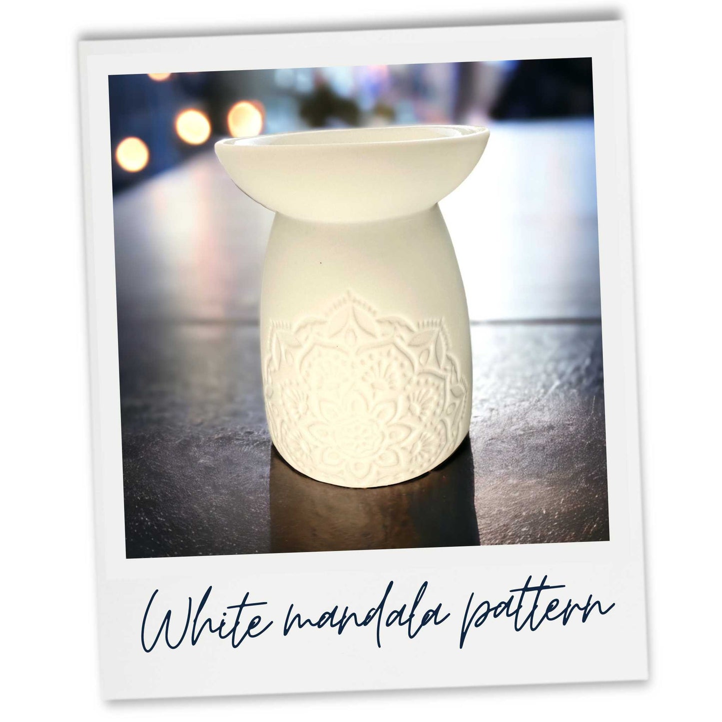 White Wax Warmer rear image